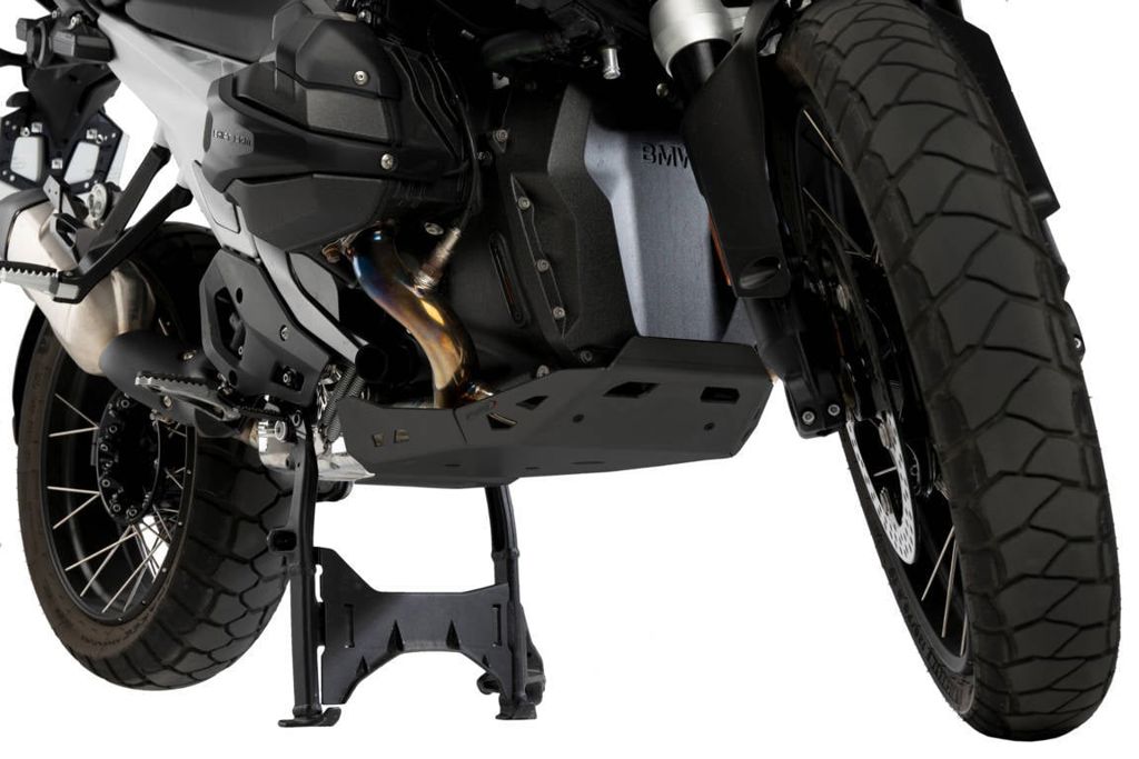 Carterplaat Zwart Aluminium Puig Bmw R1300Gs '23-