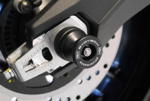 Rear Paddock Spindle Bobbins Evotech Performance Ducati Scrambler Icon '15-18