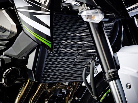 Radiatorcover Zwart Evotech Performance Kawasaki Z1000 '14-