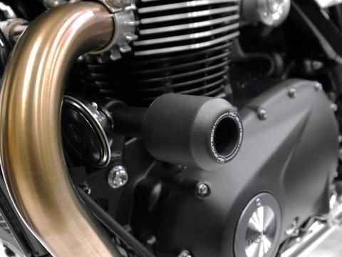 Crash bobbins Evotech Performance Triumph Bonneville T120 '16-