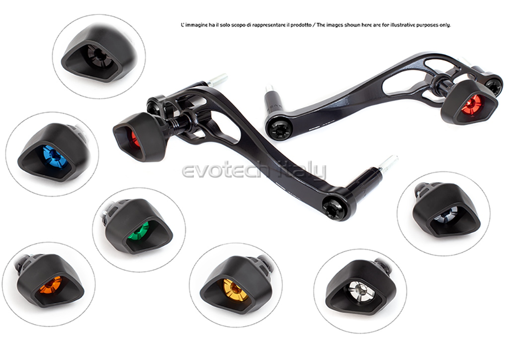 Sliders Evotech Anti-Shock Ducati Monster 821 / 1200 R