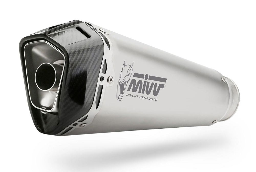 Mivv Systeem Met Delta Race Rvs Kawasaki Ninja 650 / Z650 '23- (2 Lambdas)