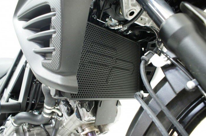 Radiatorcover zwart Evotech Performance Suzuki DL650XT '21-