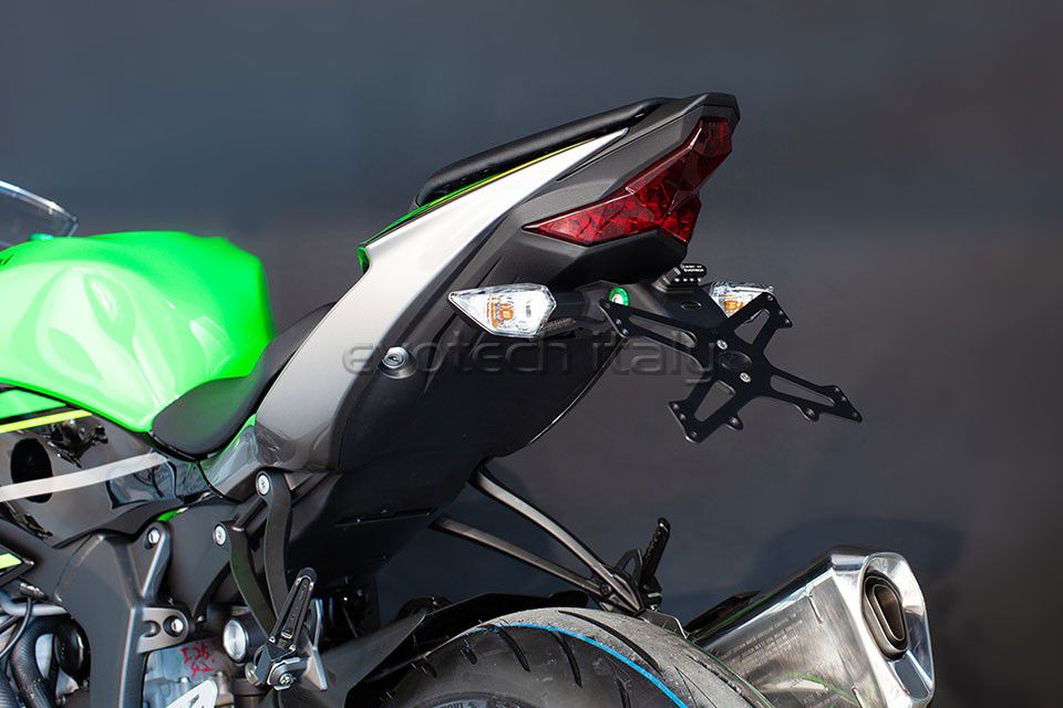 Kentekenplaathouder Evotech Kawasaki Kawasaki Zx636 '19-