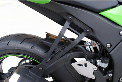 Uitlaatsteun Aluminium Zwart Evotech Performance Kawasaki Zx10-R '16-20