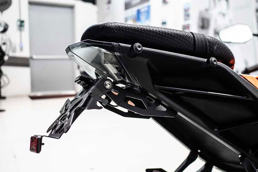 Kentekenplaathouder Evotech Ktm 125/390 Duke '24-