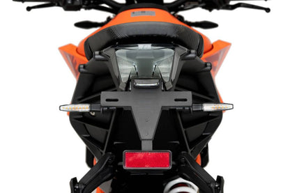 Kentekenplaathouder Zwart Puig Ktm 125 / 390 Duke '24-