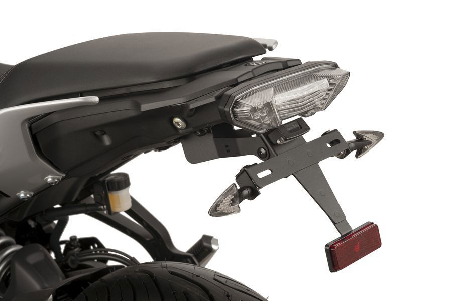 Kentekenplaathouder Zwart Puig Yamaha Mt-07 Tracer / Tracer 7