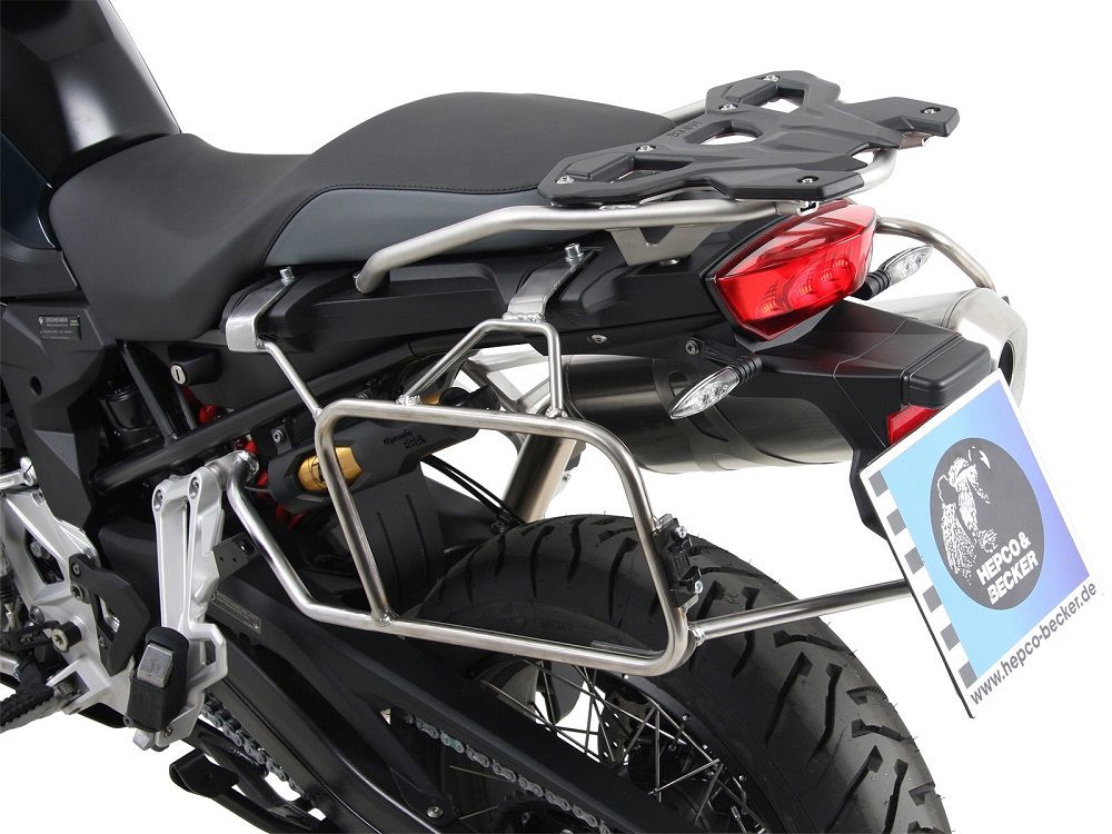 Kofferrek Rvs Hepco&Becker Voor 'Cutout' Xplorer Zijkoffers Bmw F850Gs Adventure '19-