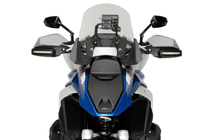 Puig Koplampbeschermer - BMW R1300GS met radar 2023-2026 | R1300GS zonder radar 2023-2026 - Mat Zwart / Transparant