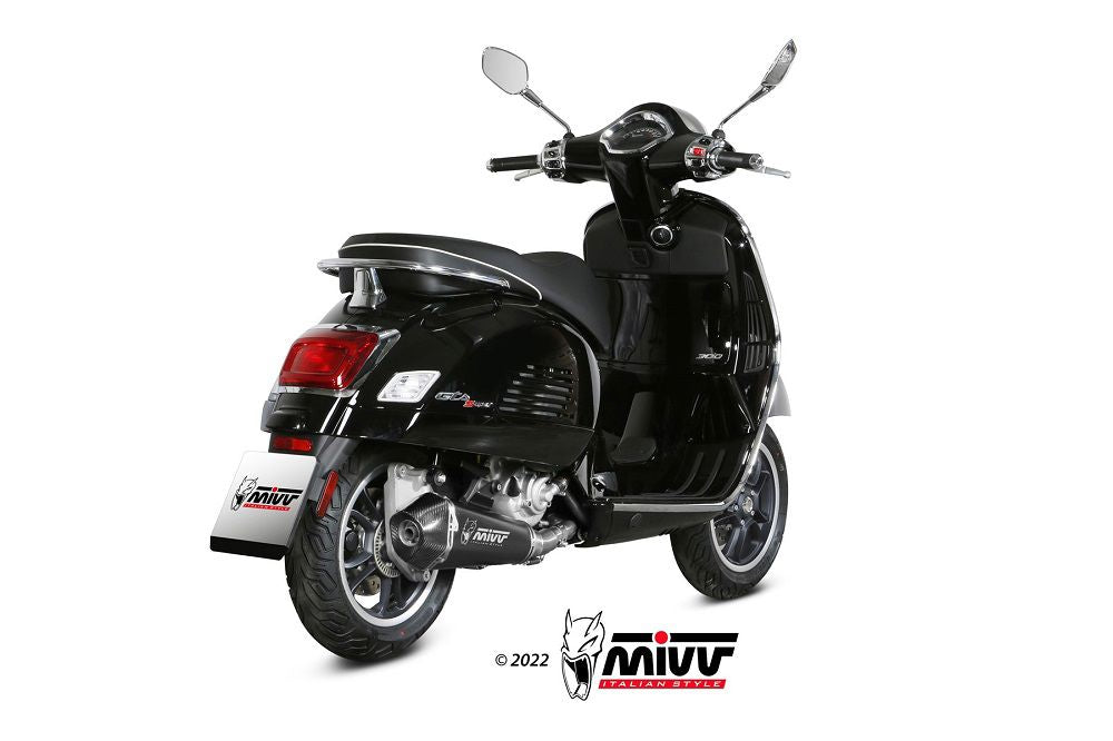 Mivv Delta Race Black Vespa Gtv300 '23- / Gts300 '21-
