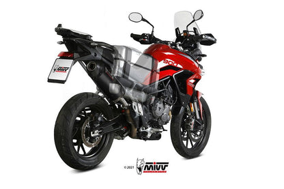 Mivv Oval Carbon Demper Met Carbon Cap Triumph Tiger 900 / Gt / Pro / Rally '21-