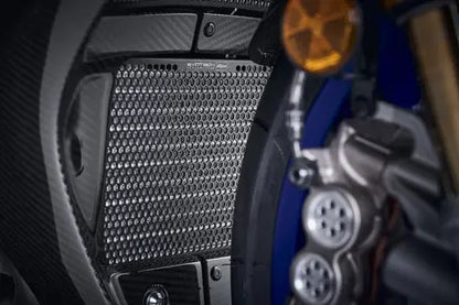 Oliekoelercover Zwart Evotech Performance Yamaha R1M '15-19