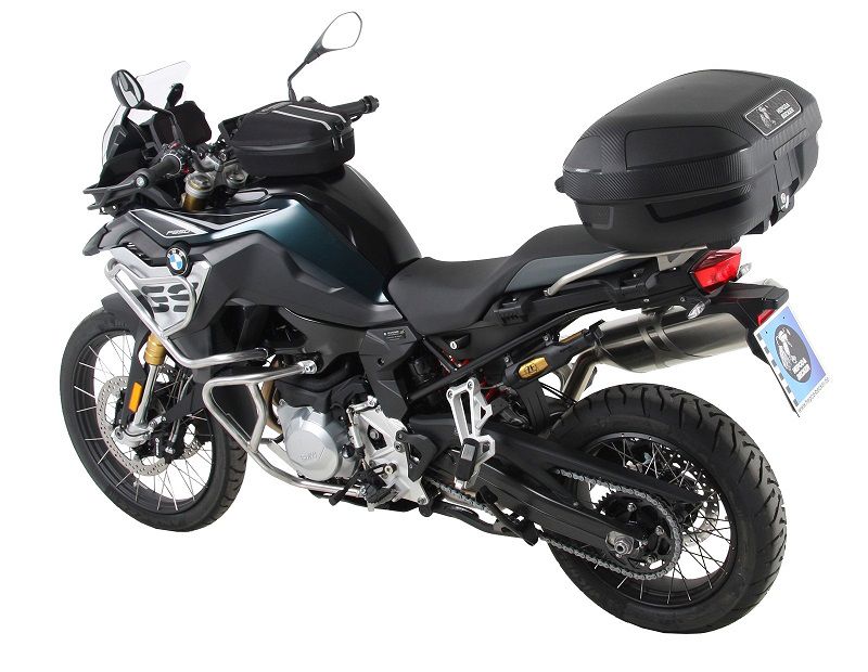 Topdrager Zwart Alurack Hepco&Becker Voor Op Orig. Rvs Rek Bmw F850Gs '1823