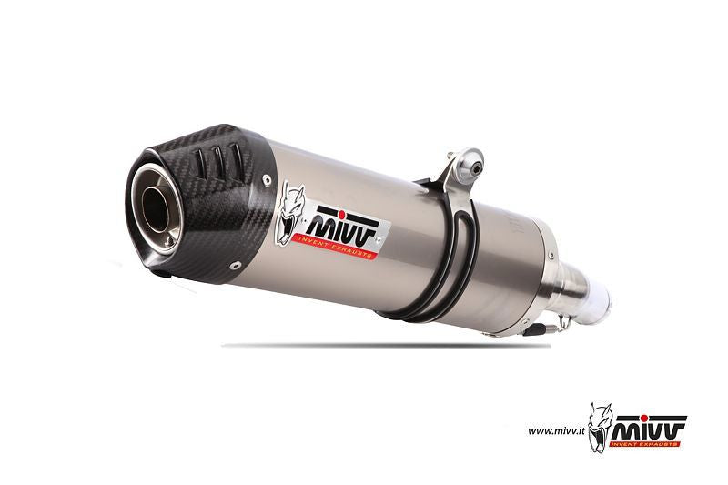 Mivv 2 In 1 Compleet Systeem Met Titanium Oval Demper Yamaha Tracer 700 / Gt / 7