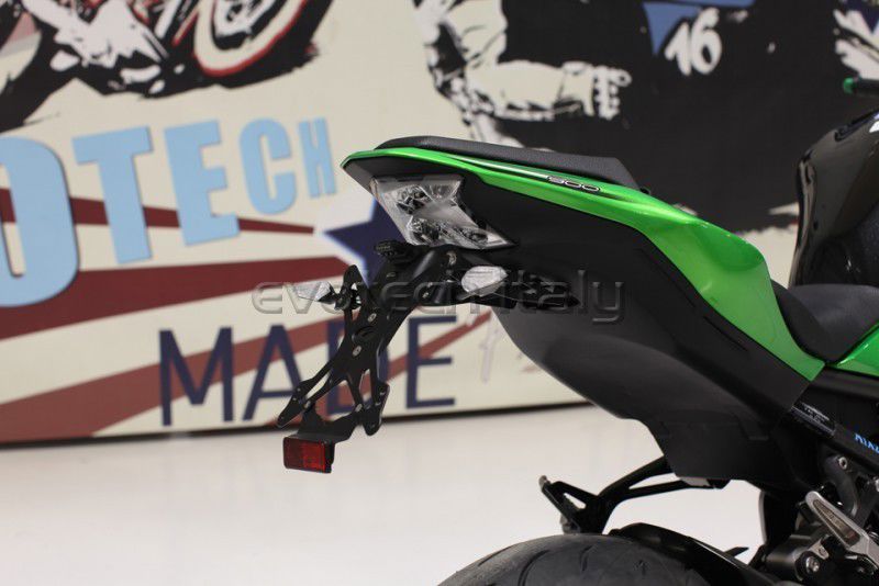 Kentekenplaathouder Evotech Kawasaki Z900 -'24 / Z H2 / Se