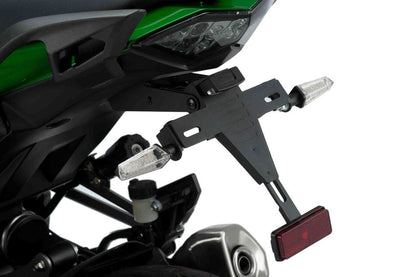 Kentekenplaathouder zwart Puig Kawasaki Z1000SX '11-24