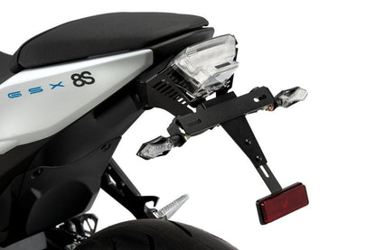 Kentekenplaathouder Zwart Puig Suzuki Gsx-8S '23-