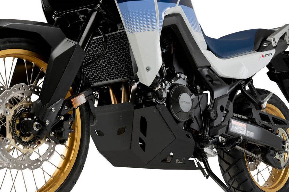 Carterplaat Zwart Aluminium Puig Honda Xl750 Transalp '23-