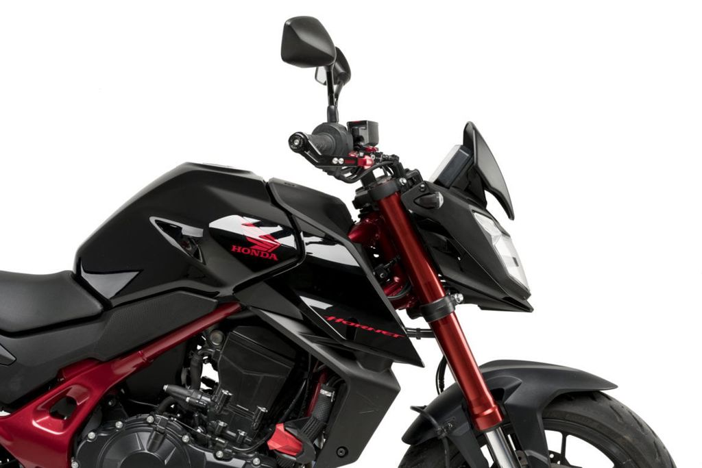 Vervangingsruit naked bike model Sport Plus Puig Honda CB750 Hornet '23-24 carbon look