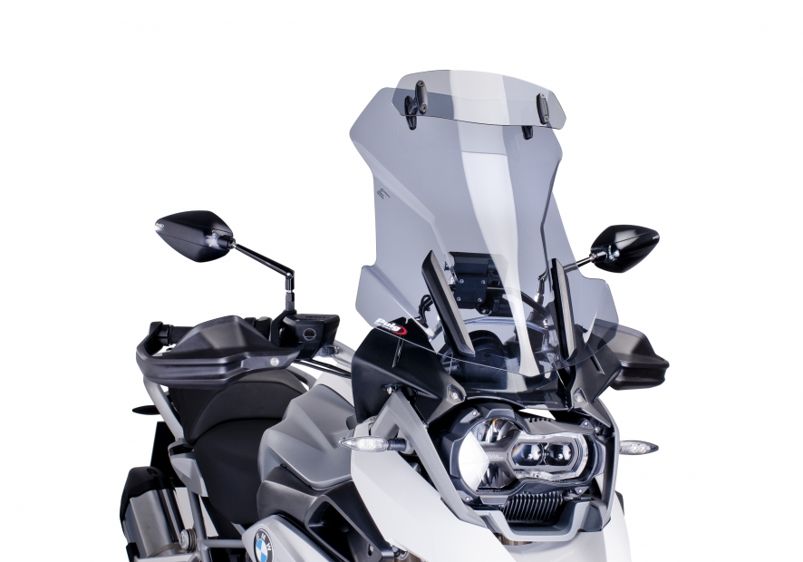 Vervangingsruit Touring Met Opzetruitje Transparant Puig Bmw R1200/1250Gs / Adv '13-23