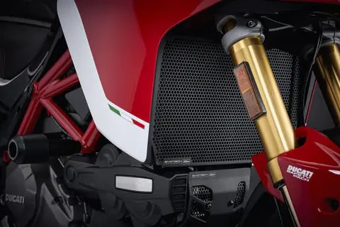 Radiatorcover zwart Evotech Performance Ducati Multistrada 1260S Grand Tour '20-