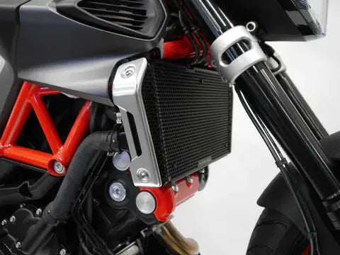 Radiatorcover Zwart Evotech Performance Aprilia Shiver 900 '18-21