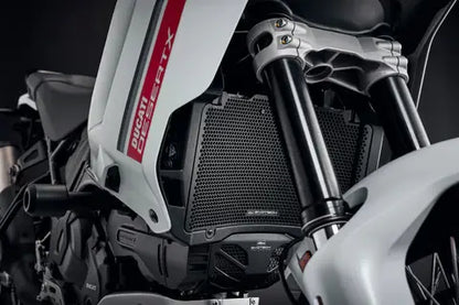 Radiatorcover Zwart Evotech Performance Ducati Desertx '22-