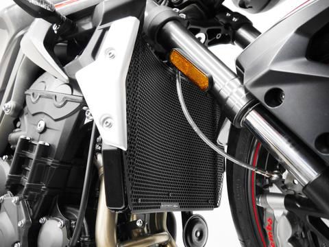 Radiator Cover Zwart Evotech Performance Triumph Street Triple S '20-
