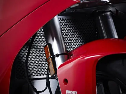 Radiatorcover Zwart Evotech Performance Ducati Supersport '17-20