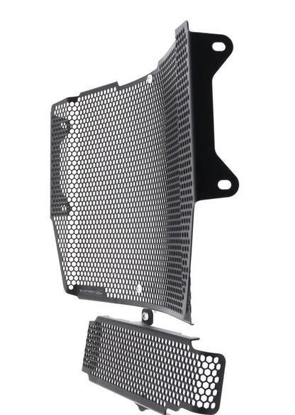 Radiator/Oliekoeler Cover Set Zwart Evotech Performance Triumph Speed Triple Rs '18-20