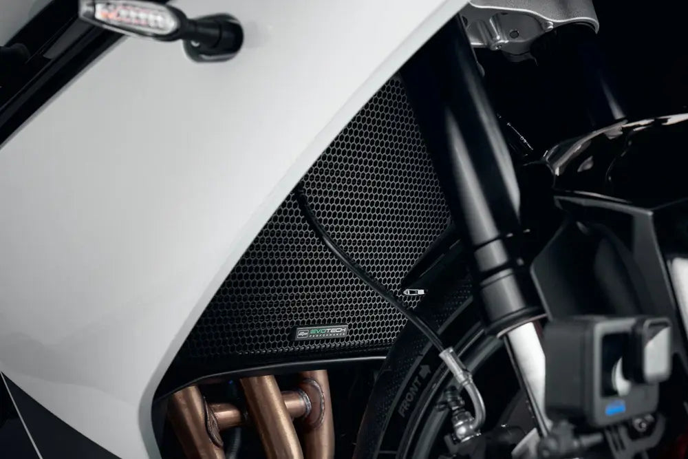 Radiatorcover Zwart Evotech Performance Triumph Daytona 660 '24-