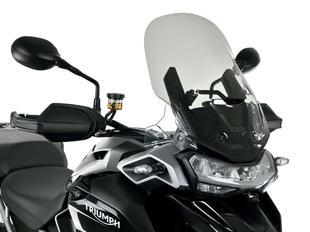 WRS Touring Windscherm - Triumph Tiger 1200 GT 2022-2026 | Tiger 1200 GT Explorer 2022-2026 en meer - Licht Getint / Transparant