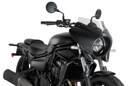 Semifairing Mirage Sport Glanzend Zwart Puig Kawasaki Eliminator 500 '24-