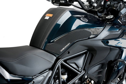 Tank Protector/Grip Stickers Transparant Puig Benelli Trk 502 X '17-
