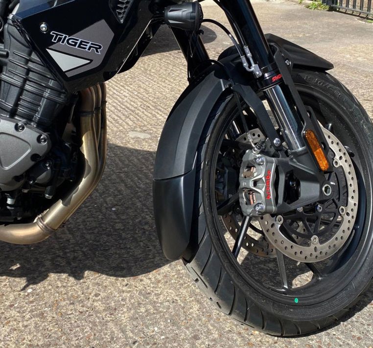 Voorspatbord Verlenger Zwart Puig Triumph Tiger 1200Gt/Explorer/Pro '22-