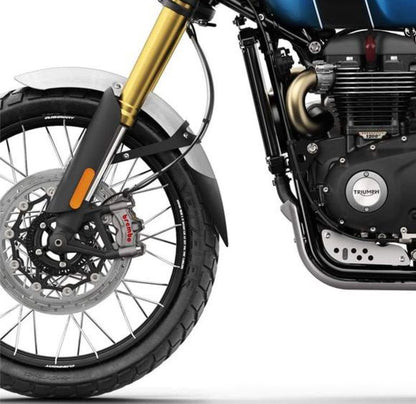 Voorspatbord Verlenger Zwart Puig Triumph Scrambler 1200Xc/Xe '19-'21