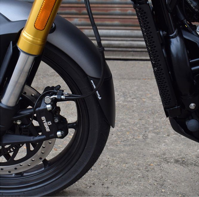Voorspatbord Verlenger Zwart Triumph Speed 400 '24-