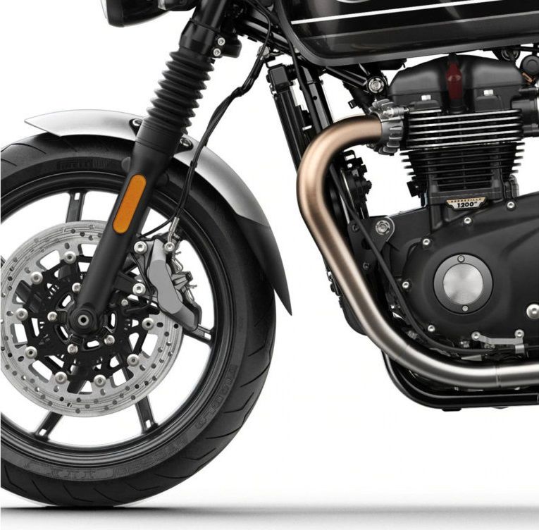 Voorspatbord Verlenger Zwart Puig Triumph Speed Twin 900 / 1200 / 1200Rs