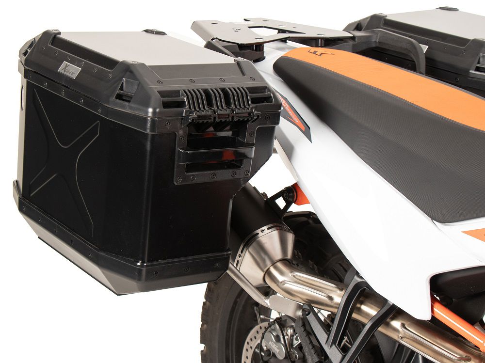 Kofferset Hepco&Becker 'Cutout' Black Ktm 890 Smt '23-