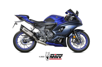 Mivv Compleet Systeem Met Sr-1 Titanium Demper Voor De Yamaha R7 '22-