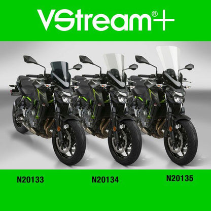 Vervangingsruit Sport/Tour Licht Getint National Cycle Kawasaki Z650 '17-19
