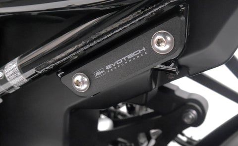 Afdekplaatjes duo voetsteunen Evotech Performance Kawasaki Z900RS '18-20