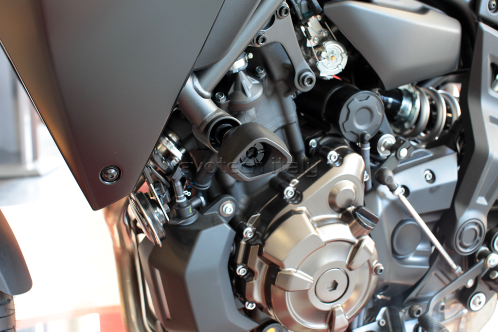 Sliders Evotech Anti-Shock Yamaha Xsr700 / Mt-07 / Tracer