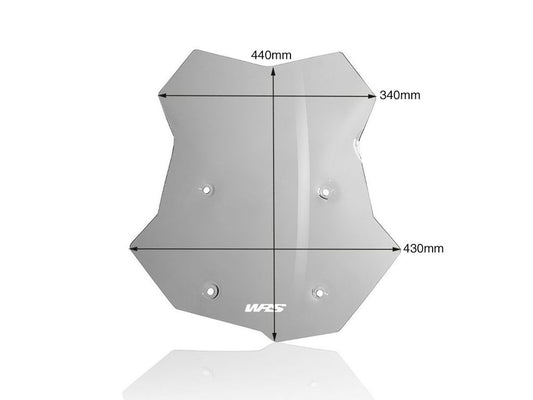 Vervangingsruit Caponord WRS BMW F800GS / F850GS / F900GS licht getint