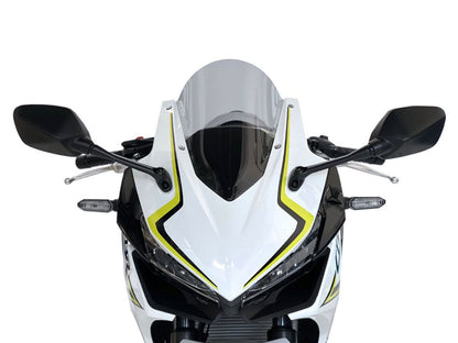 WRS Windscherm - Honda CBR500R 2019-2026 - Race Hoog - Licht Getint / Transparant