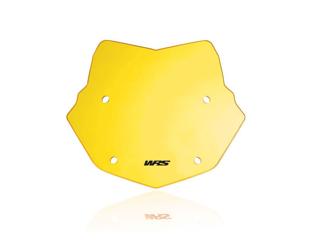 WRS Windscherm - BMW R1250GS LC 2018-2023 | R1250GS LC Adventure 2019-2023 - Enduro - Transparant / Mat Zwart en meer