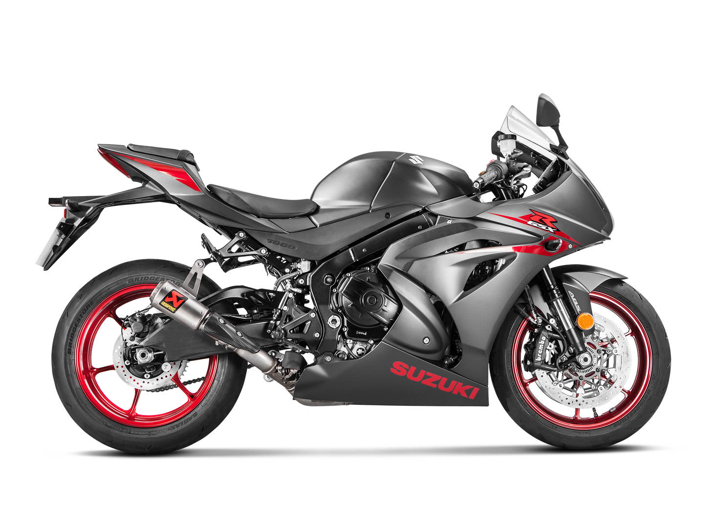 Akrapovič Uitlaat - Suzuki GSX-R1000R 2017-2025 - Slip-On Line (Titanium)