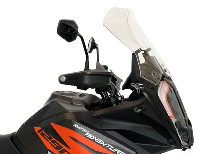 WRS Vervangingsruit - KTM 1290 Super Adventure R 2021-2024 | 1290 Super Adventure S 2021-2024 - Caponord - Licht Getint / Transparant
