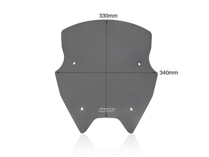 WRS SPORT WINDSCREEN - Donker Getint / Transparant